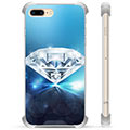 iPhone 7 Plus / iPhone 8 Plus Hybride Case - Diamant