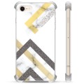 iPhone 7/8/SE (2020) Hybride Case - Abstract Marmer