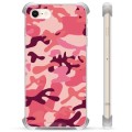 iPhone 7/8/SE (2020) Hybride Case - Roze Camouflage