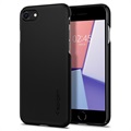 iPhone 7/8/SE (2020) Spigen Thin Fit Cover - Zwart