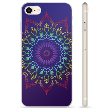 iPhone 7/8/SE (2020) TPU Case - Kleurrijke Mandala