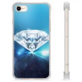 iPhone 7/8/SE (2020) Hybride Case - Diamant