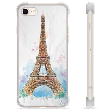 iPhone 7/8/SE (2020) Hybride Case - Parijs