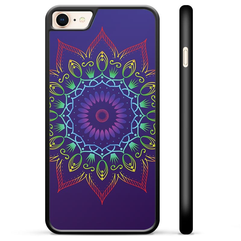 iPhone 7/8/SE (2020)/SE (2022) Beschermhoes - Kleurrijke Mandala