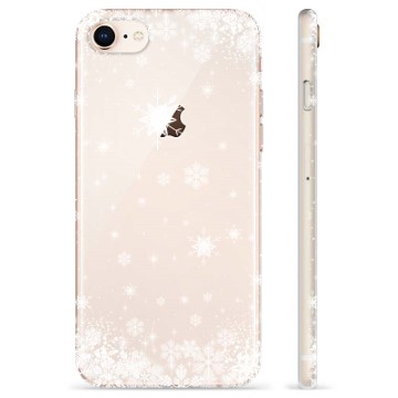 iPhone 7/8/SE (2020) TPU Case - Sneeuwvlokjes
