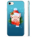 iPhone 7/8/SE (2020)/SE (2022) TPU-hoesje - Winter Piggy