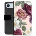 iPhone Air Premium Portemonnee Hoesje - Romantische Bloemen