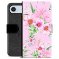 iPhone Air Premium Portemonnee Hoesje - Aquarel Bloemen