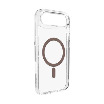 iPhone Air Puro Lite Mag Hybrid Case - Bruin / Transparant