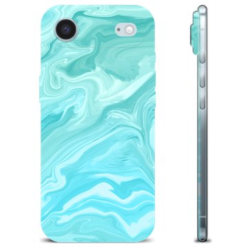 iPhone Air TPU-hoesje - Blauw Marmer