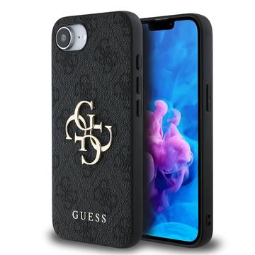 iPhone 16e Guess 4G Big Metal Logo Hybride Hoesje