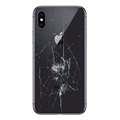 iPhone X Back Cover Repair - Glass Only - Zwart