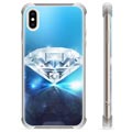 Hybride hoesje iPhone X / iPhone XS - Diamant