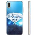 iPhone X / iPhone XS TPU Case - Diamant