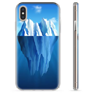 iPhone X / iPhone XS TPU-hoesje - ijsberg
