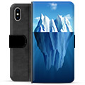 iPhone X / iPhone XS Premium Wallet Case - Iceberg