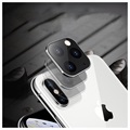 iPhone X / iPhone XS nep camera sticker - zilver
