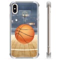 Hybride hoesje voor iPhone X / iPhone XS - Basketbal