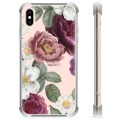 iPhone X / iPhone XS Hybride Case - Romantische Bloemen