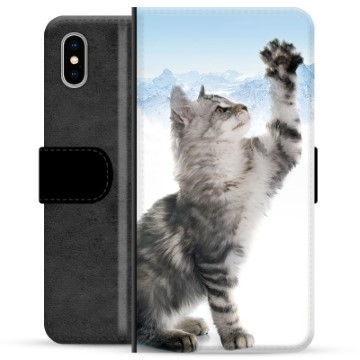 iPhone X / iPhone XS Premium Wallet Case - Kat