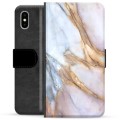 iPhone X / iPhone XS Premium Wallet Case - Elegant Marmer