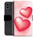 iPhone X / iPhone XS Premium Portemonnee Hoesje - Liefde
