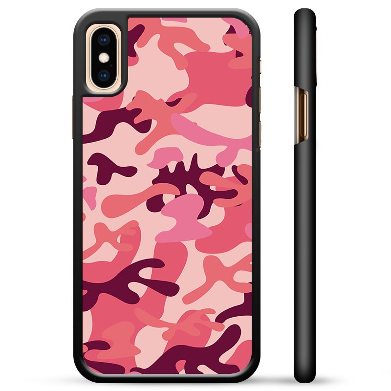 Beschermhoes iPhone X / XS - Camouflage