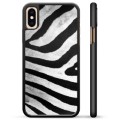 iPhone X / iPhone XS Beschermende Cover - Zebra