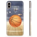 iPhone X / iPhone XS TPU-hoesje - Basketbal