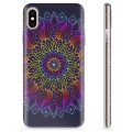 iPhone X / iPhone XS TPU Case - Kleurrijke Mandala