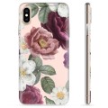 iPhone X / iPhone XS TPU Case - Romantische Bloemen