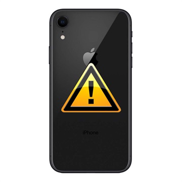 iPhone XR Batterij Cover Reparatie - incl. frame - Zwart