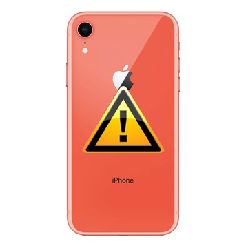 iPhone XR Batterij Cover Reparatie - incl. frame - Koraal