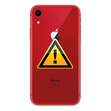 iPhone XR Batterij Cover Reparatie - incl. frame - Rood
