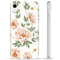 iPhone XR TPU-hoesje - bloemen