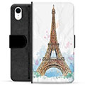 iPhone XR Premium Wallet Case - Parijs