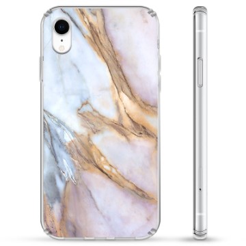 Hybride iPhone XR-hoesje - Elegant marmer
