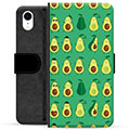 iPhone XR Premium Wallet Case - Avocadopatroon