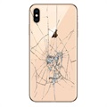 iPhone XS Max Back Cover Repair - Alleen glas - Goud