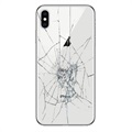 iPhone XS Max Back Cover Reparatie - Alleen glas - Wit