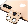 iPhone XS Max Namaak Camera Sticker - Goud