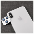 iPhone XS Max nep camera sticker - zilver