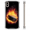 iPhone X / iPhone XS Hybride Case - Ijshockey