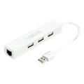 LogiLink UA0025C USB 2.0 Ethernet-netwerkadapter - Zwart