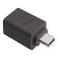 Logitech USB-C adapter Grijs - Zwart
