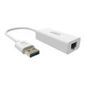 Vision SuperSpeed USB 3.0 / Ethernet Adapter - Wit