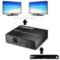 HDMI-splitter 1 x 2 - 3D, 4K Ultra HD - Zwart