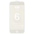 iPhone 6/6S 4D Full Size Glazen Screenprotector - Wit