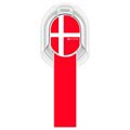 4smarts Loop-Guard Vingergrip Smartphonehouder - Denemarken