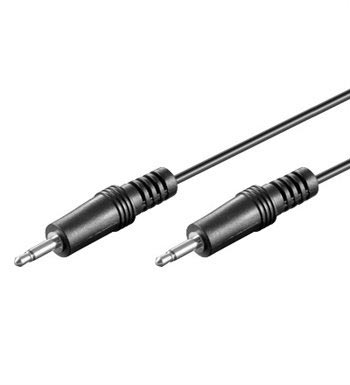 Mannelijke 3,5 mm / mannelijke 3,5 mm AV-kabel - 1,5 m